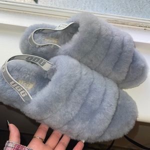 Grey UGG slippers women’s size seven